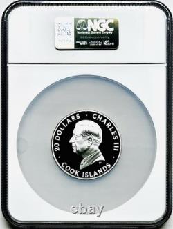 2025 Cook Islands 3oz SILVER $20 360° VIEW OF NEW YORK NGC PF70 UCAM UHR FR