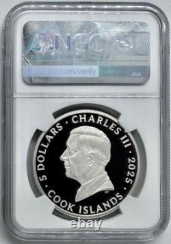 2025 Cook Islands $5 1 oz Silver 7 Deadly Sins Wrath NGC PF70 First Releases