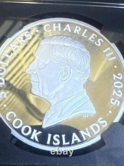 2025 Cook Islands $5 1 oz Silver 7 Deadly Sins Wrath NGC PF70 ULTRA CAMEO
