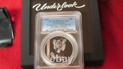 2025 Cook Islands $5 1oz 999 Silver Underlook Under-Dog Dog coin PCGS PR70