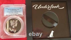 2025 Cook Islands $5 1oz 999 Silver Underlook Under-Dog Dog coin PCGS PR70