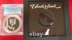 2025 Cook Islands $5 1oz 999 Silver Underlook Under-Dog Dog coin PCGS PR70