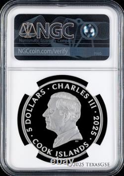 2025 Cook Islands $5 1oz Silver 7 Deadly Sins Wrath NGC PF70 First Release