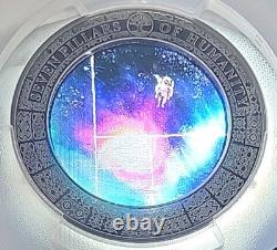 2025 Cook Islands $5 Universe of Knowledge 2 oz Silver Coin PCGS MS70 Low Pop
