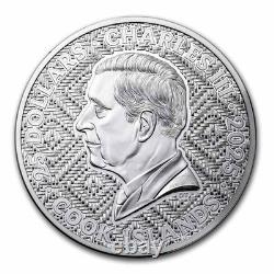 2025 Cook Islands 5 oz Silver Samurai (with Box & COA)