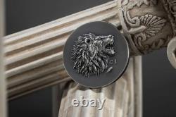 2025 Cook Islands Numismatic Icons Leon 1 oz Silver Antiqued Coin