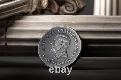 2025 Cook Islands Numismatic Icons Leon 1 oz Silver Antiqued Coin