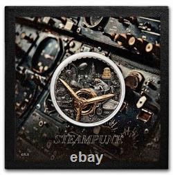 2025 Cook Islands S$20 Gilt Steampunk Aviation FR UHR 3 oz NGC MS70 Antiqued OGP