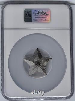 2025 Cook Islands Silver 1 oz $5 Winter Forest Ornament Silver NGC MS 70 FR