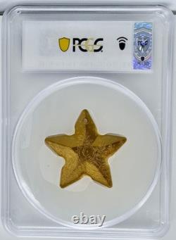 2025 Cook Islands Silver $5 Winter Forest Ornament Gilt Silver PCGS SP 70 FDOI