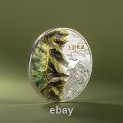 2025 Cook Islands The Great Wall of China 3oz Silver Coin Ultra High Relief