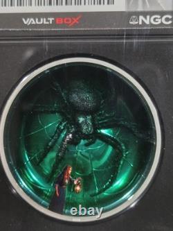 2025 Cooks Island S$10 Arachnophobia High Relief PF70 UC Unvaulted By Vaultbox