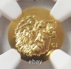 2025 Gold Cook Islands $5 Leon Lion Ngc Ms 70 First Releases