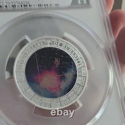 2025 PCGS MS70 Cook Islands 2 oz Silver Colorized Glass Seven Pillars Humanity 2025 PCGS MS70 Cook Islands 2 oz Silver Colorized Glass Seven Pillars Humanity