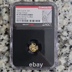 2026 Cook Islands G$5 Savage Vikings Unvaulted VaultBox NGC PF70 UC 8694333-032