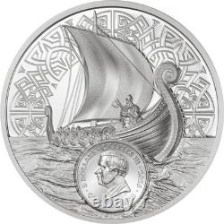2026 Cook Islands Legends Savage Vikings 1 oz Silver Proof Coin