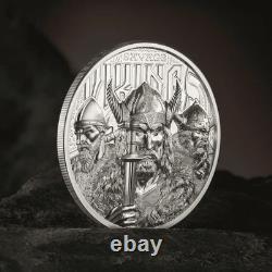2026 Cook Islands Legends Savage Vikings 1 oz Silver Proof Coin