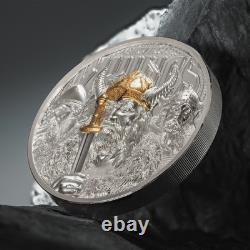 2026 Cook Islands Savage Viking 3oz Silver Coin Ultra High Relief