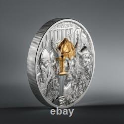 2026 Cook Islands Savage Viking 3oz Silver Coin Ultra High Relief