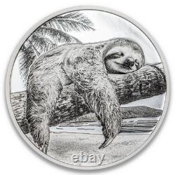 2026 Cook Islands Seven Deadly Sins Sloth 1oz Silver Coin