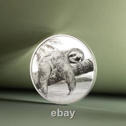2026 Cook Islands Seven Deadly Sins Sloth 1oz Silver Coin
