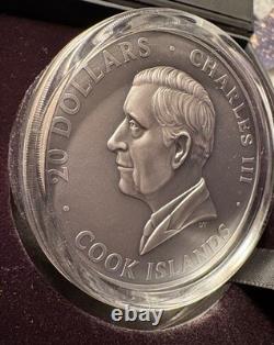 2026 Hidden Treasure Grande Europe 3oz. 999 Silver coin Cook Islands Mintage 500