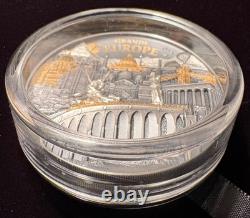 2026 Hidden Treasure Grande Europe 3oz. 999 Silver coin Cook Islands Mintage 500
