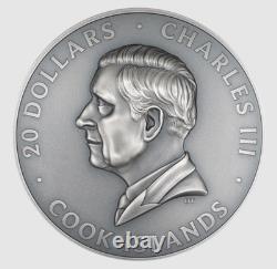 2026 Hidden Treasure Grande Europe 3oz. 999 Silver coin Cook Islands Mintage 500