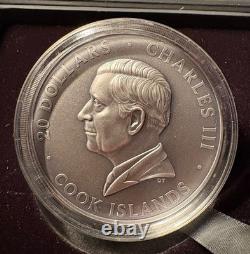 2026 Hidden Treasure Grande Europe 3oz. 999 Silver coin Cook Islands Mintage 500