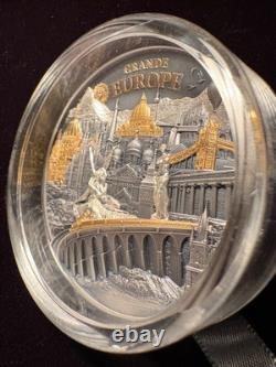2026 Hidden Treasure Grande Europe 3oz. 999 Silver coin Cook Islands Mintage 500