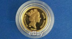 $25.00 Cook Islands 1990 ENDANGERED WILDLIFE GOAT 1.24g Pure Gold. 999 RARE