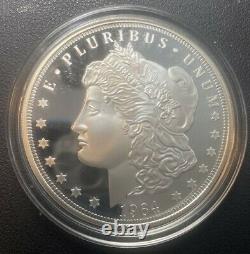 3 Troy Oz. 999 Silver Bullion, Cook Islands, $20 Dollar,'64 Morgan Dollar Coin