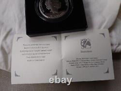 3 oz Silver 999 Cook Islands $20 2013 Masterpieces Of Art Lady Godiva J Necklace