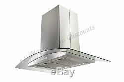 36 Stainless Steel Island Range Hood Home Chef Kitchen Cooking Stove Oil Vent