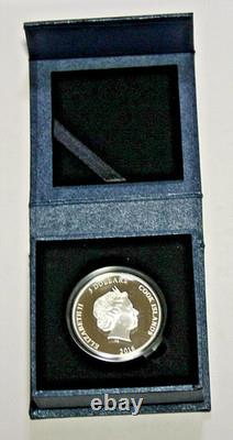 $5 Cook Islands 2016 1 Oz Silver. 999 Proof With COA RARE Ltd Edit #0227 of 825