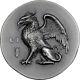 5 Dollar Cook Islands 2024 Numismatic Icons Gryphon 1oz Silver. 9999