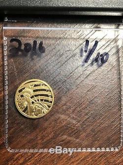 $5 Gold Statue of Liberty 1/10.24 gold coin