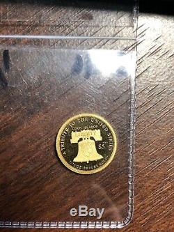 $5 Gold Statue of Liberty 1/10.24 gold coin