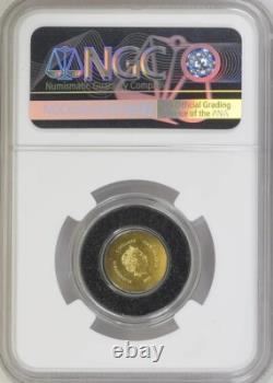 7k Metals 2022 Tortoise 1/2 g. 999 Pure Gold NGC MS70 Cook Islands Mintage 5000