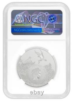 7k Metals State Animals Series Arizona-Ridge-Nosed Rattlesnake NGC MS70 Silver