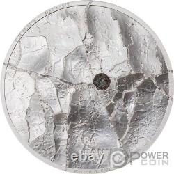 ABA PANU Meteorite Impacts 1 Oz Silver Coin 5$ Cook Islands 2022