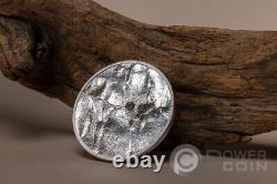 ABA PANU Meteorite Impacts 1 Oz Silver Coin 5$ Cook Islands 2022