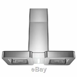 AKDY 38 299 CFM Ducted Kitchen Island Cooking Range Hood Touch Control