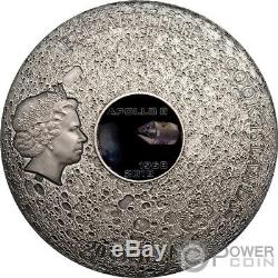 APOLLO 8 Moon Meteorites 3 Oz Silver Coin 20$ Cook Islands 2018