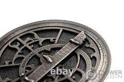 ASTROLABE Historic Instruments 2 Oz Silver Coin 10$ Cook Islands 2023