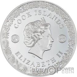 AUTUMN Manga 1 Oz Silver Coin 5$ Cook Islands 2022