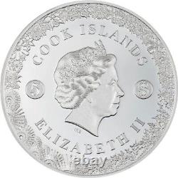 AUTUMN Manga 1 Oz Silver Coin $5 Cook Islands 2022