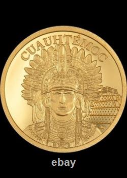 AZTEC EMPIRE Gold Coin $5 Cook Islands 2025