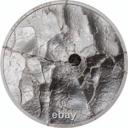 Aba panu meteorite 1 oz silver coin Cook Islands 2022