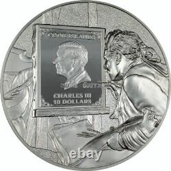 Auguste Renoir 2 oz proof silver coin Cook Islands 2024